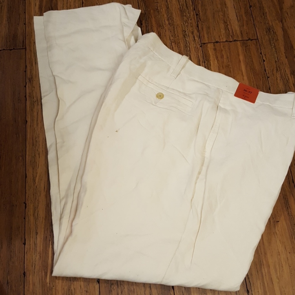 Trevero men's cream slacks
